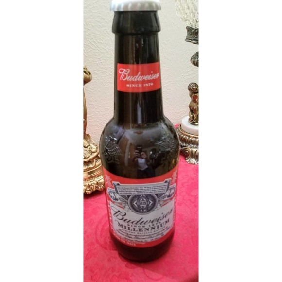 Budweiser Millennium 14.5" Tall Collectors Bottle - Picture 3 of 9